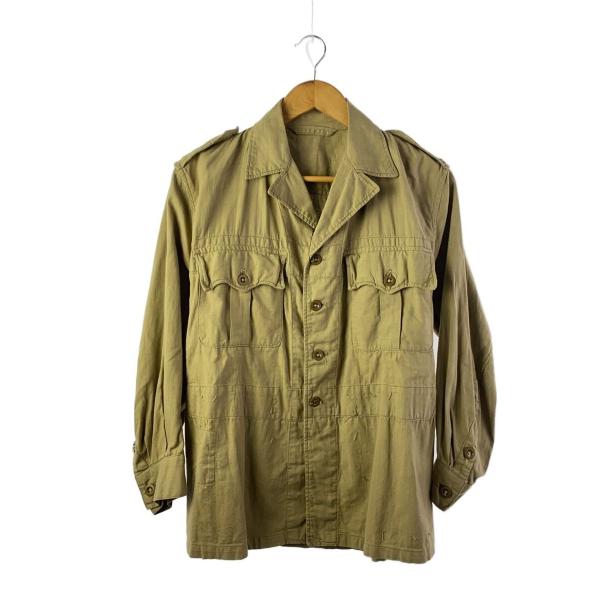 MILITARY◆50s/British Army Bush Jacket/ベルト欠損/3/コットン...