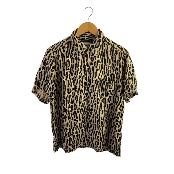 WACKO MARIA◆×MINEDENIM/半袖シャツ/3/BEG/総柄/22MND-WM001-...