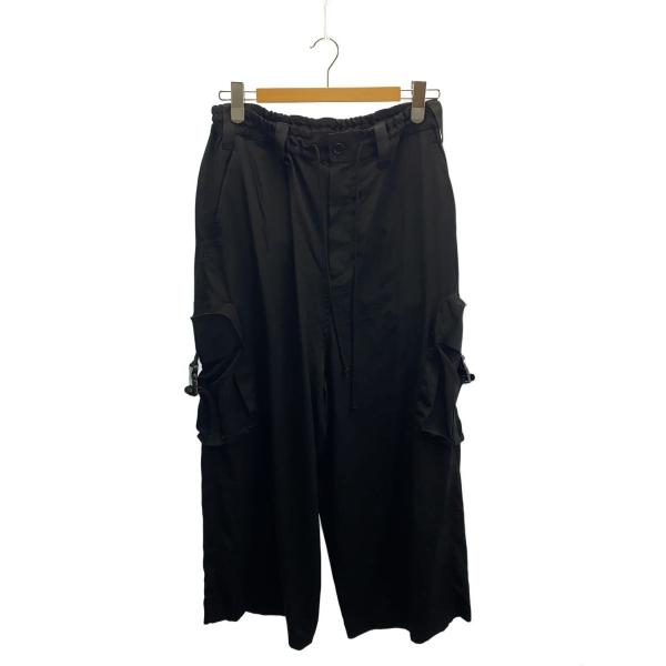 Ground Y◆23AW/CREPE de CHINE FLAP POCKET CARGO PAN...