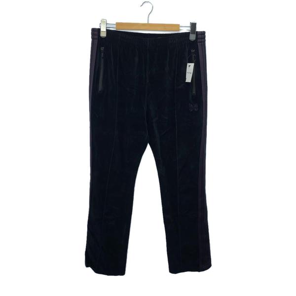 Needles◆21AW/Narrow Track Pant-C/Pe Velour/L/ブラック/...