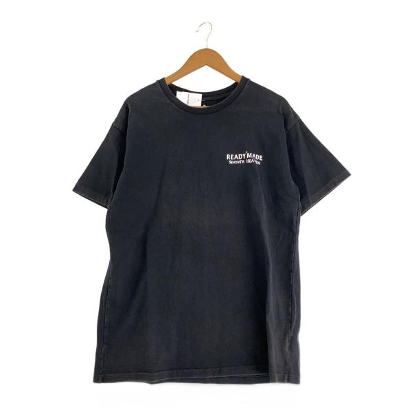 READYMADE◆Tシャツ/L/コットン/BLK//