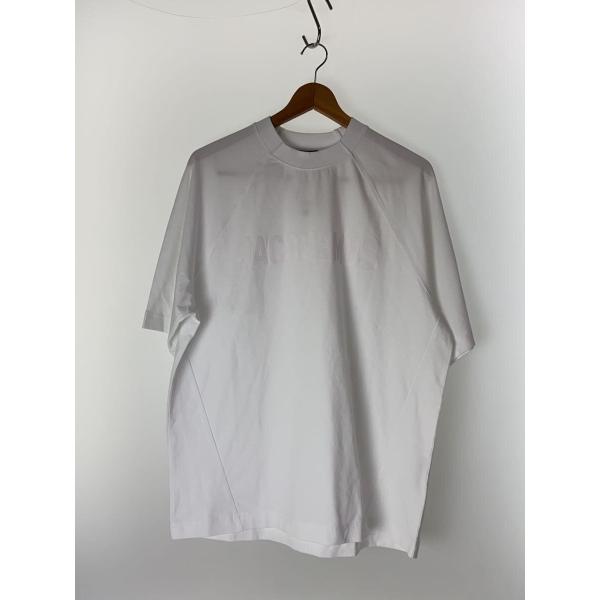 JACQUEMUS◆Tシャツ/M/コットン/WHT/245ＪＳ212-2031-100//