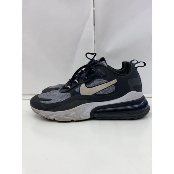 NIKE◆AIR MAX 270 REACT/エアマックスリアクト/ブラック/AO4971-001/...