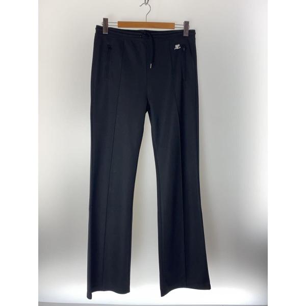 Courreges◆ボトム/M/ポリエステル/BLK/VESJPA164JS0142