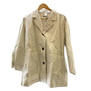 MHL.◆ステンカラーコート/--/コットン/WHT/595-3125506｜ssol-shopping