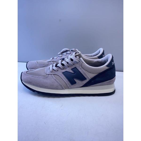 NEW BALANCE◆ローカットスニーカー/US9.5/GRY/スウェード/M730GGN