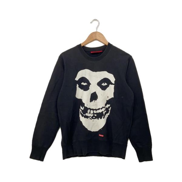 Supreme◆13SS/Misfits Crewneck/スウェット/S/コットン/BLK