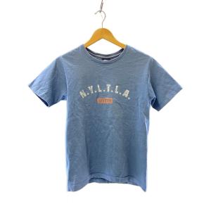 STUSSY◆Tシャツ/S/コットン/BLU/RN94974/CA28629