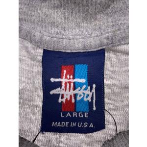 STUSSY◆Tシャツ/L/コットン/GRY//の詳細画像2