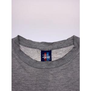 STUSSY◆Tシャツ/L/コットン/GRY//の詳細画像5