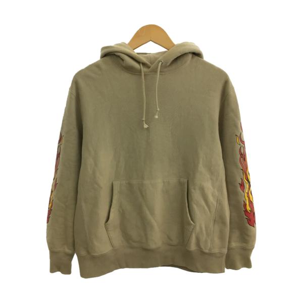 COOTIE◆クーティー/パーカー/Print Pullover Parka-2/S/コットン/BE...