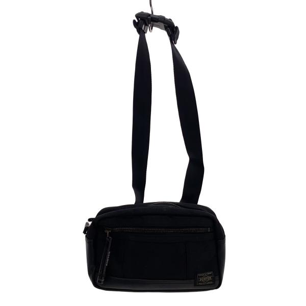 PORTER◆ウエストバッグ/--/BLK/無地/703-07972