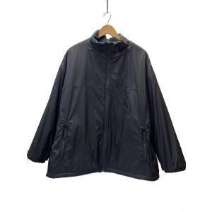 Porter Classic◆LINER NYLON FLEECE ZIP UP/ジャケット/4/ナイロン/BLK/無地