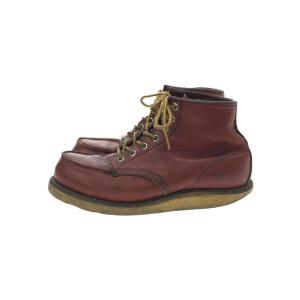 RED WING◆90s/半円犬タグ/アイリッシュセッター/ブーツ/US7/BRW/レザー/使用感/...