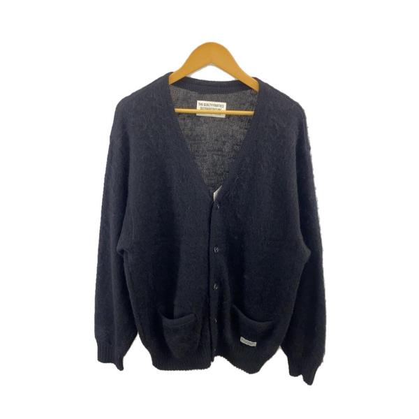 WACKO MARIA◆23AW/MIX MOHAIR CARDIGAN/カーディガン(厚手)/XL...