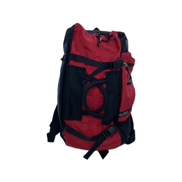 NAUTICA◆リュック/ナイロン/RED