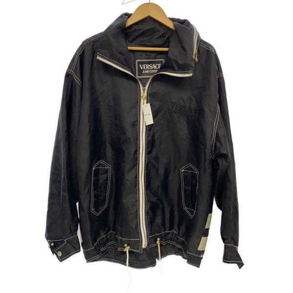VERSACE JEANS COUTURE◆ナイロンジャケット/--/--/BLK/メデューサ/バッ...