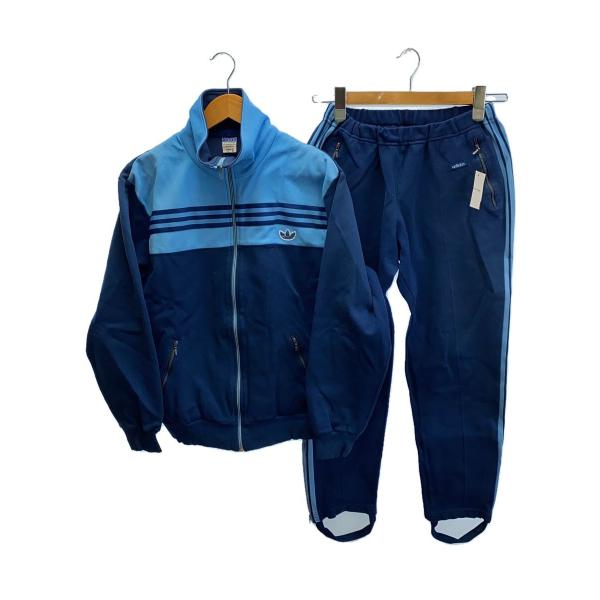 adidas◆セットアップ/6/ポリエステル/NVY/無地/ATS-33F/デサント製/西ドイツ/7...