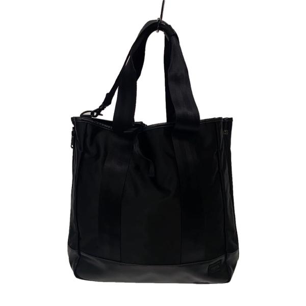 PORTER◆×SACS BAR/ショルダーバッグ/storm/ナイロン/BLK/無地/383-07...