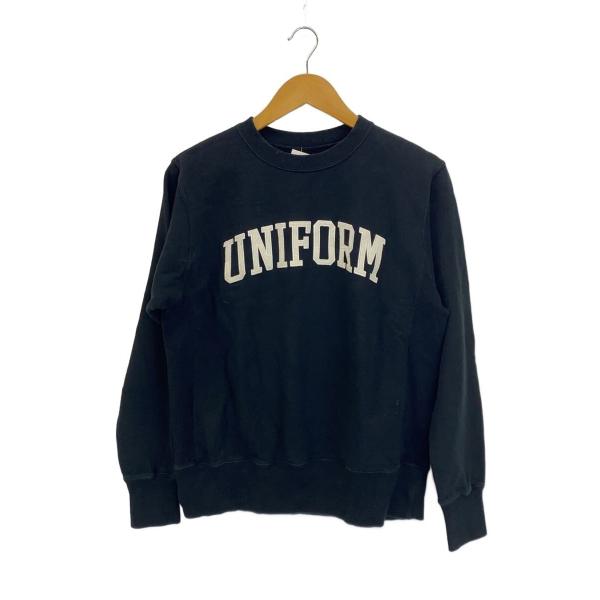 uniform experiment◆スウェット/1/コットン/BLK/無地/UE-167036