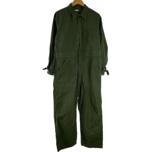 PHIGVEL◆Aviator Jumpsuit/オールインワン/1/コットン/KHK/無地/pmam-pt08｜ssol-shopping