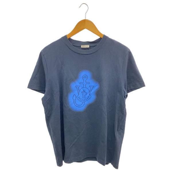 MONCLER◆Tシャツ/L/コットン/NVY/H209E8C00005 829JS