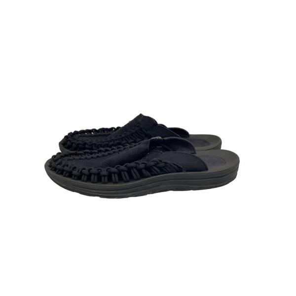 KEEN◆UNEEK SLIDE MNS Black/サンダル/25.5cm/BLK/1017218