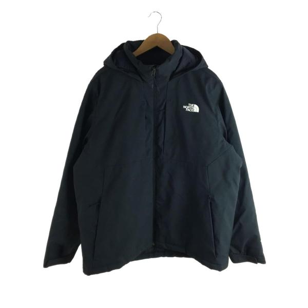 THE NORTH FACE◆ダウンジャケット/XL/ポリエステル/NVY/無地/NF0A3Y4X