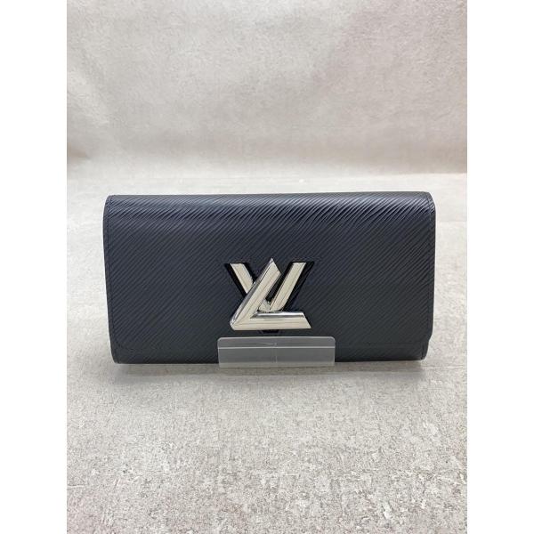 LOUIS VUITTON◆ルイヴィトン/ポルト・フォイユ・ツイスト_エピ_BLK/牛革/M6830...