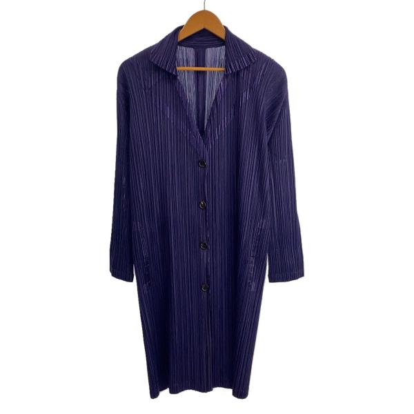 PLEATS PLEASE ISSEY MIYAKE◆ジャケット/3/ポリエステル/PUP/PP93...