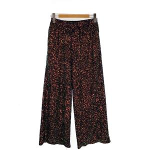 MASU◆スパンコール DISCO BAGGY EASY PANTS/46/ポリエステル/MMSS-PT0823S//