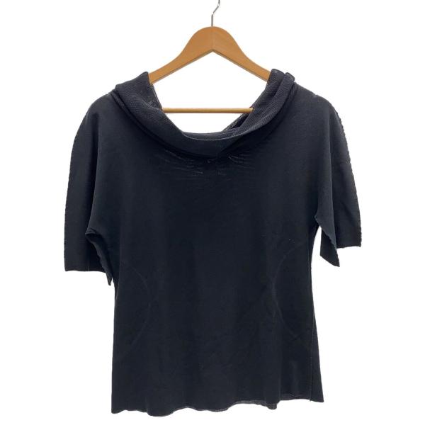 PLEATS PLEASE ISSEY MIYAKE◆トップス/--/ナイロン/BLK/無地/PP6...