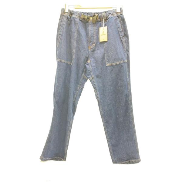 GRAMICCI◆STRETCH DENIM LOOSE TAPERED RIDGE PANT/L/...