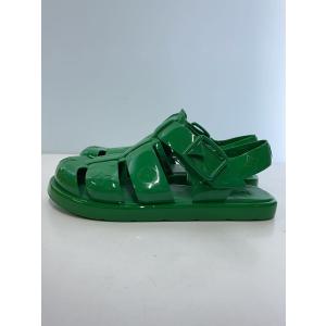 LOUIS VUITTON◆サンダル/--/GRN/PVC/1AH553
