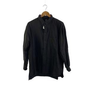Porter Classic◆長袖シャツ/L/コットン/BLK