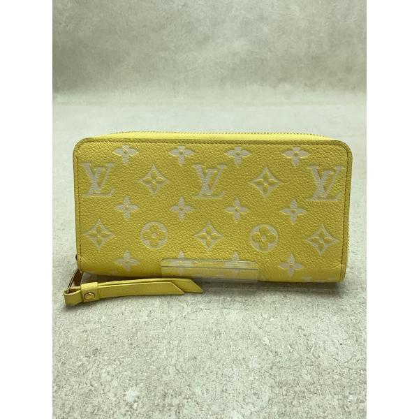 LOUIS VUITTON◆モノグラム アンプラント ジッピー ウォレット/レザー/イエロー/レディ...