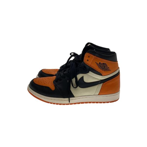 NIKE◆AIR JORDAN 1 RETRO HIGH OG/エアジョーダン1レトロハイ/ブラック...