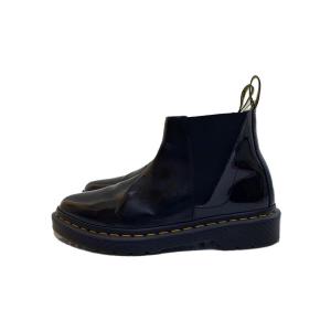 Dr.Martens◆BIANCA/サイドゴアブーツ/UK4/BLK/パテントレザー/21777001｜ssol-shopping