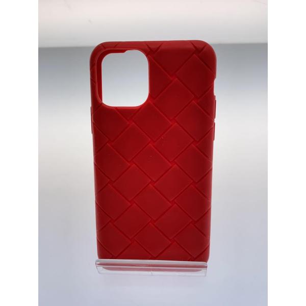 BOTTEGA VENETA◆iphoneケース/小物/--/RED/総柄/レディース