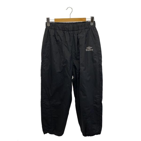 UMBRO◆別注/トラックパンツ/XL/ナイロン/BLK/LUZ50A2302A001
