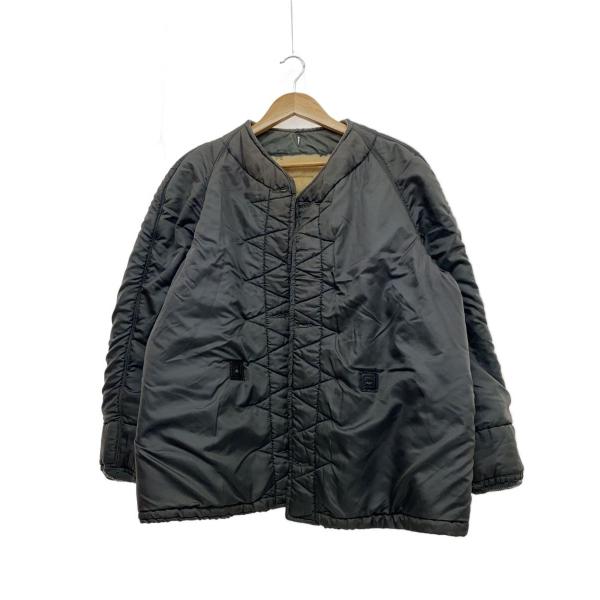 U.S.AIR FORCE◆50s/黒タグ/ライナージャケット/XL/ウールパイル/カーキ