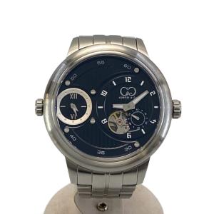 CURTIS◆自動巻腕時計/アナログ/ステンレス/BLK