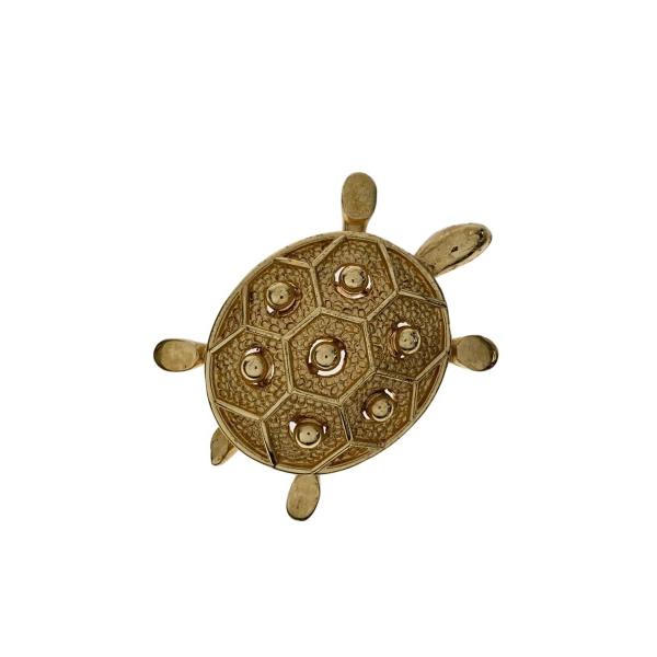 Christian Dior◆80S/Chr.Dior刻印/亀モチーフ/ピンブローチ/アクセサリー/...