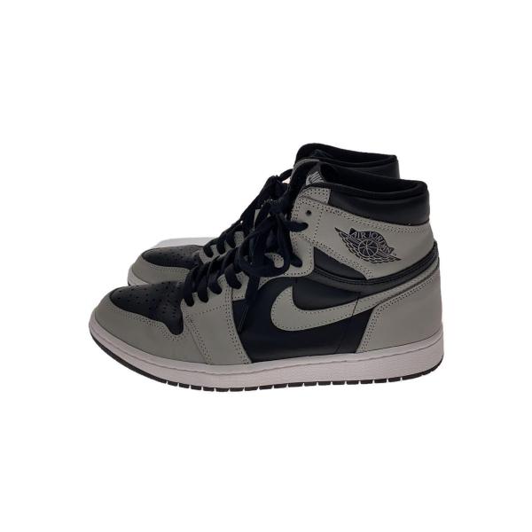 NIKE◆AIR JORDAN 1 RETRO HIGH OG/28cm/グレー/555088-03...