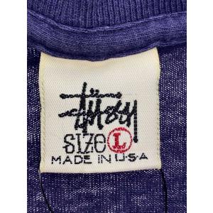 STUSSY◆半袖Tシャツ/L/コットン/ネイ...の詳細画像2