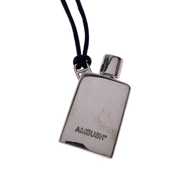AMBUSH◆PERFUME CHARM NECKLACE/ネックレス/SV925/SLV/メンズ/...