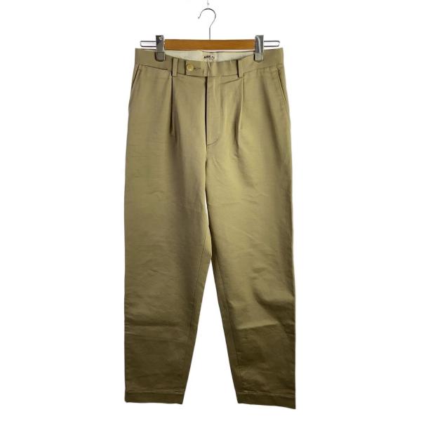 AURALEE◆ボトム/4/コットン/BEG/A21SP01UA/21SS/EXCLUSIVE WA...