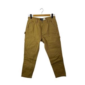 STUSSY◆ペインターパンツ/30/コットン/BEG/無地/ダック地/ダブルニー/ボトム/ストレートパンツ//