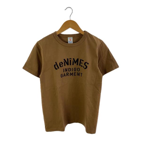 Denime◆Tシャツ/S/コットン/BRW/DP12-013/ブラウン/