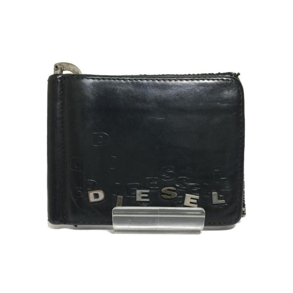 DIESEL◆2つ折り財布/--/BLK/メンズ/マネークリップ